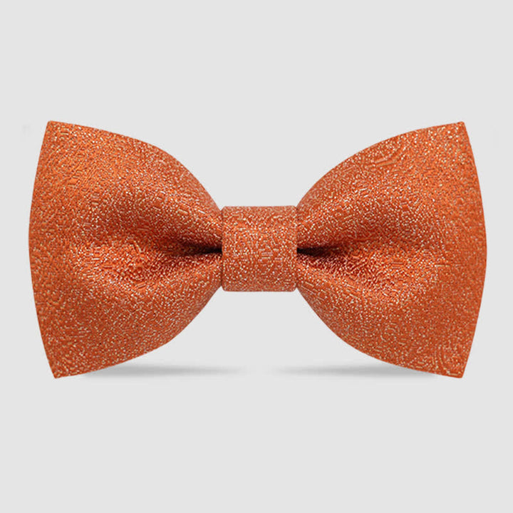 Papillon classico da uomo con glitter oro