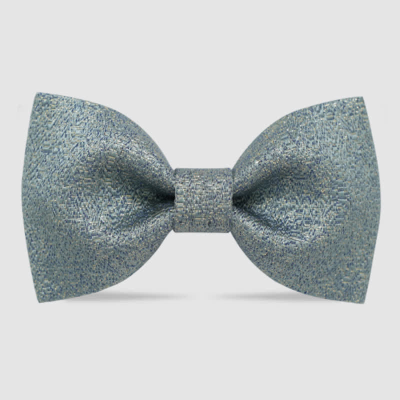 Papillon classico da uomo con glitter oro - Verde - Stile n. 1 - image 8