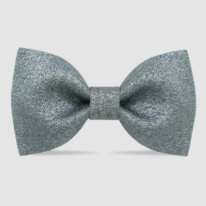 Papillon classico da uomo con glitter oro - Verde - Stile n. 1 - image 8