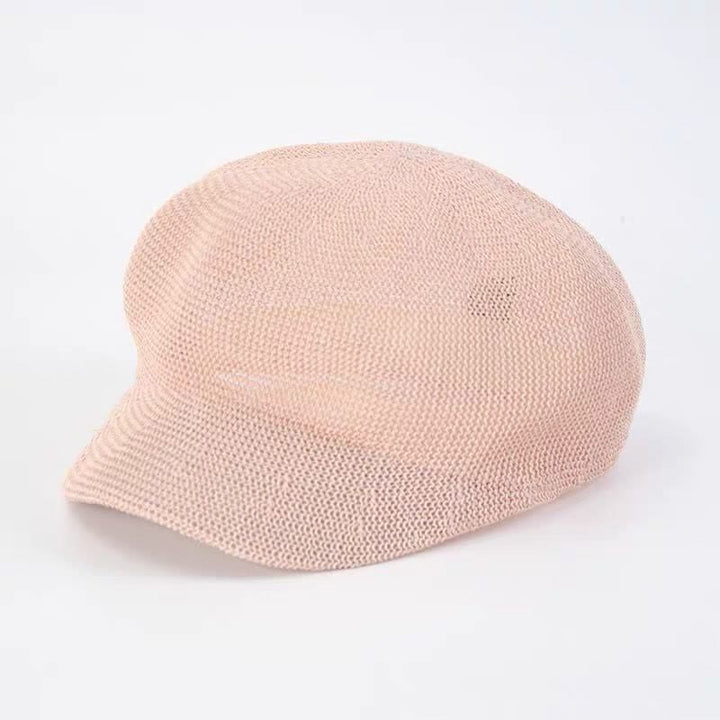 Cappello da spiaggia in paglia intrecciata color terra da donna - Rosa - M (22 1/2"-22 7/8") - image 9