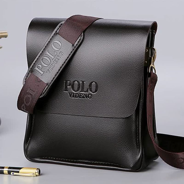 Borsa a tracolla classica multitasche e grande capacità