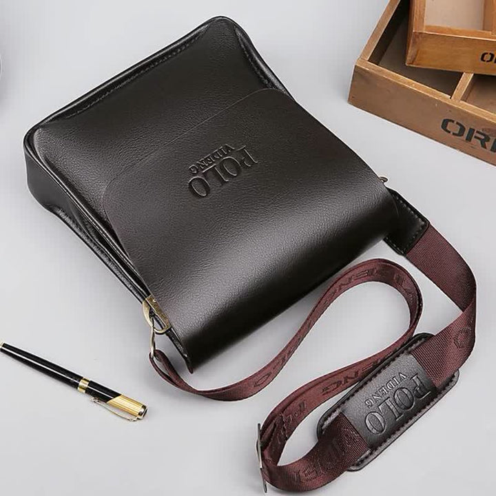 Borsa a tracolla classica multitasche e grande capacità