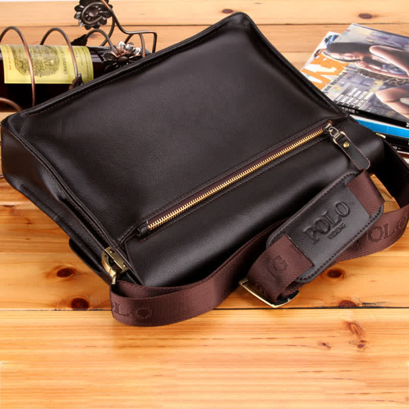 Borsa a tracolla classica multitasche e grande capacità