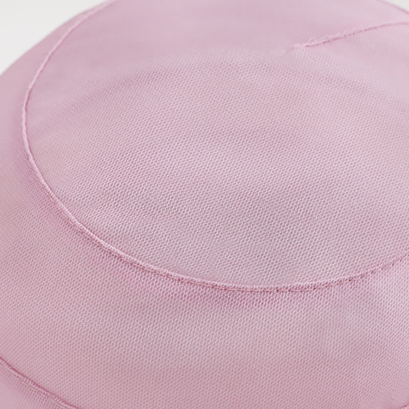 Cappello estivo da donna in vera seta con fiori decorativi larghi - image 6