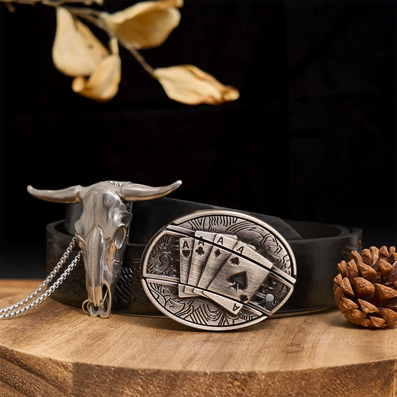 Gadget Western fai da te, fibbia per coltello nascosto, ciondolo a forma di toro Longhorn