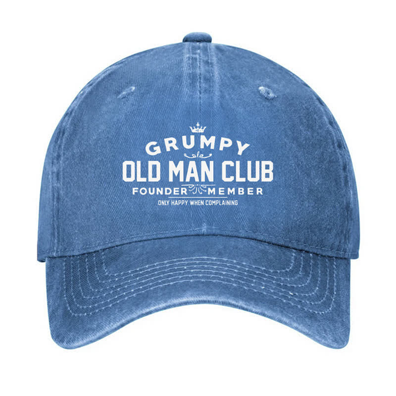 Cappellino da baseball regolabile Grumpy Old Man Club