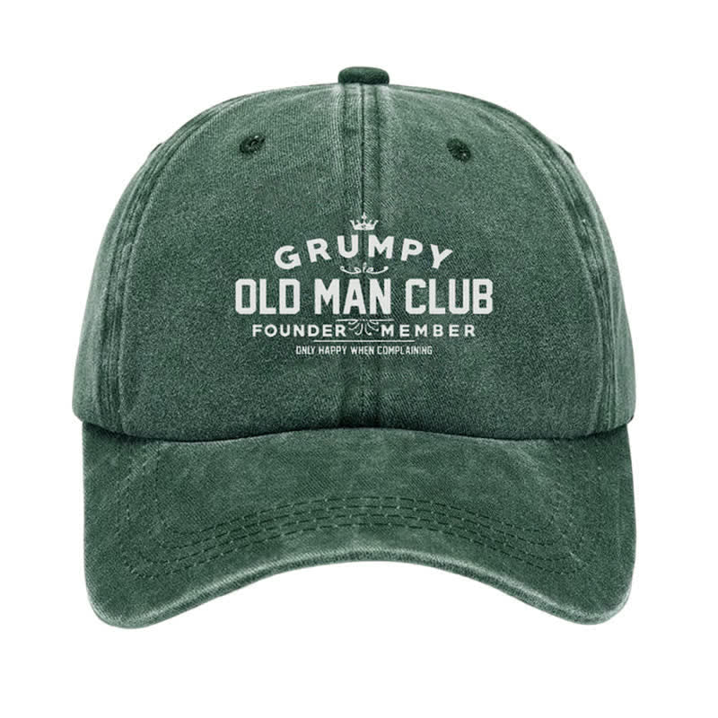 Cappellino da baseball regolabile Grumpy Old Man Club