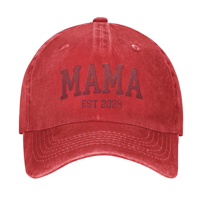 Cappellino da baseball regolabile Mama