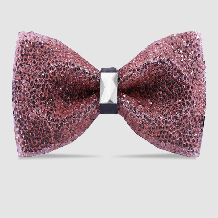 Papillon da uomo con cristalli e stelle scintillanti