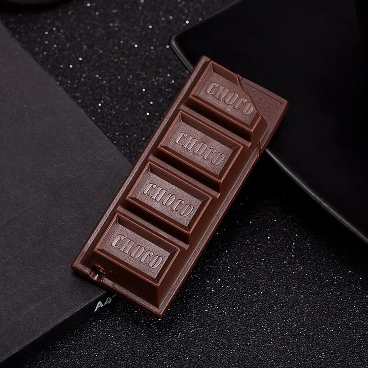 Accendino a butano creativo e divertente con aspetto di cioccolato