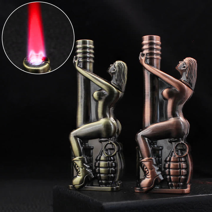 Accendino a butano con granata Creative Beauty Holding