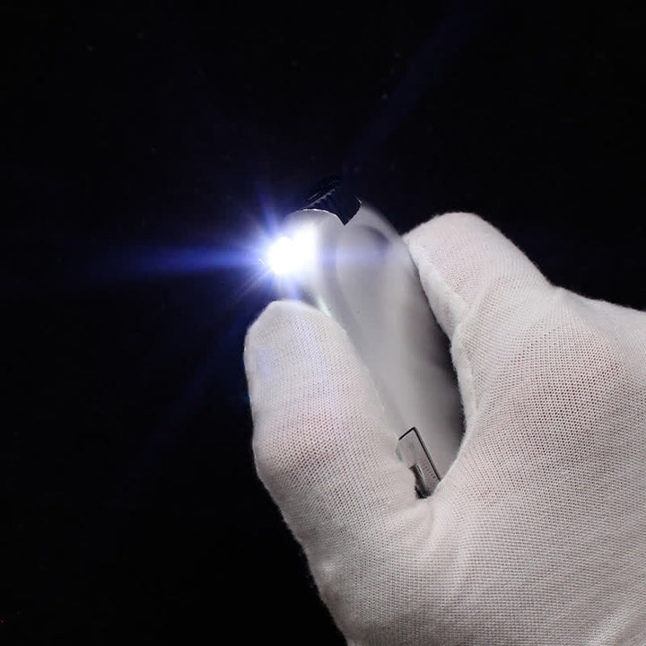 Accendino a butano con torcia LED a tubo di accensione lungo e flessibile