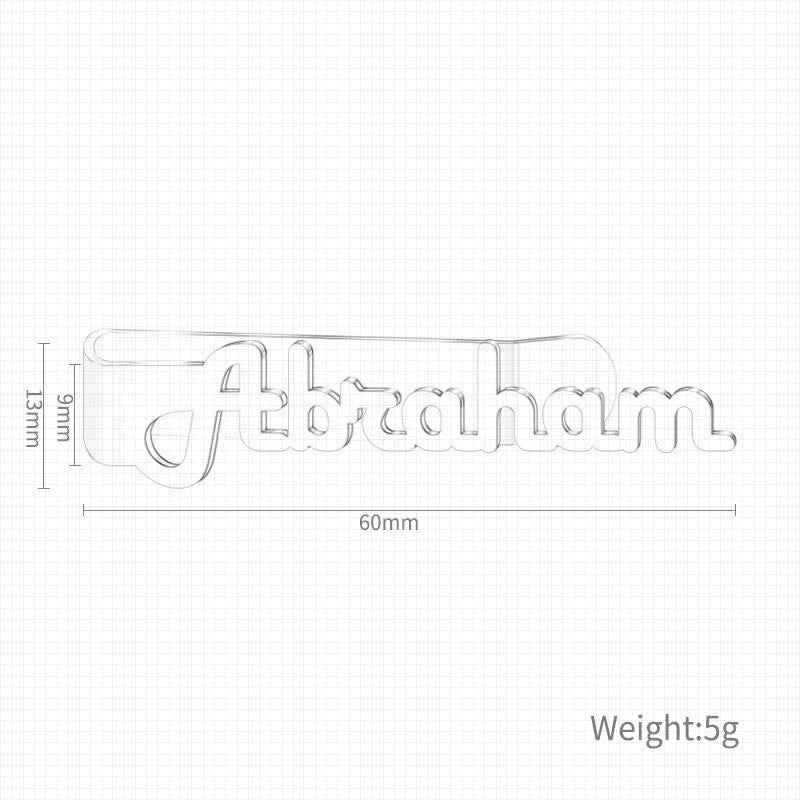 Fermacravatta in metallo per matrimoni aziendali personalizzabile con il tuo nome - image 3