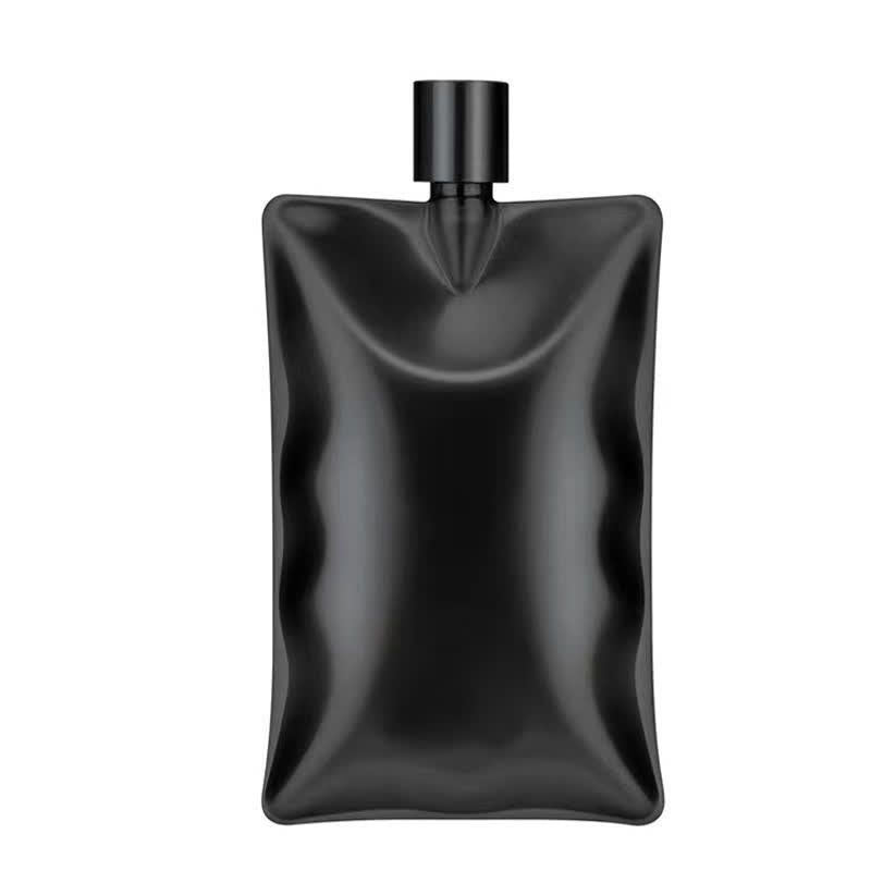 Borraccia portatile ondulata in acciaio inossidabile irregolare e creativa da 6 once