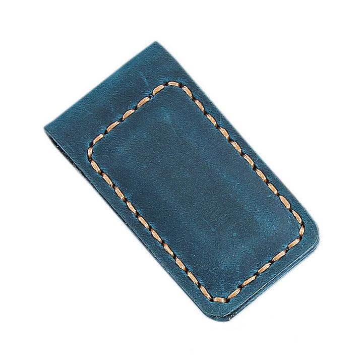 Fermasoldi magnetico in pelle con nome personalizzato, idea regalo per matrimonio