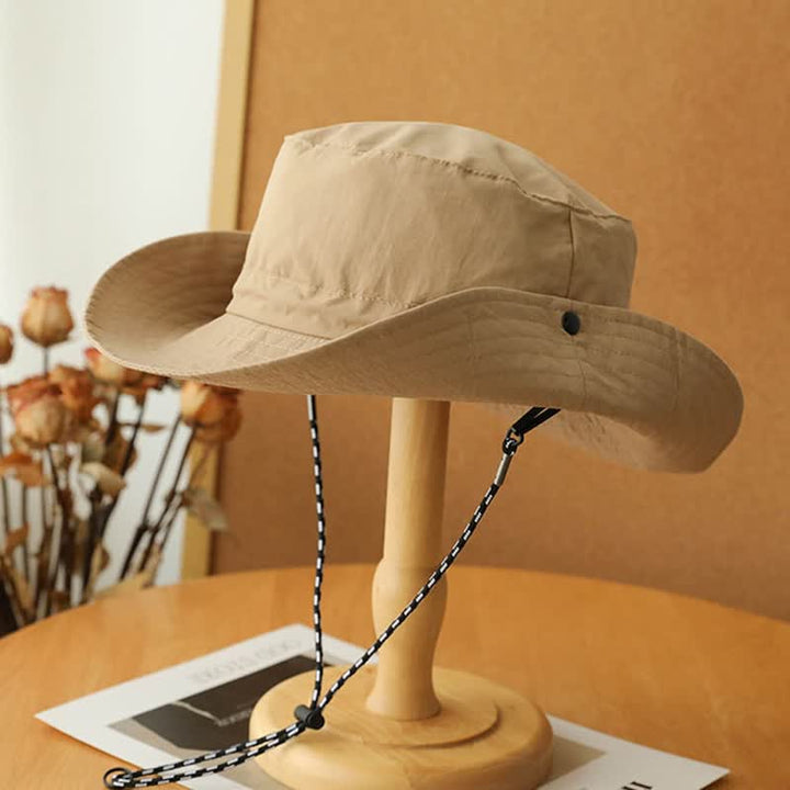 Cappello da campeggio e alpinismo pieghevole con protezione anti-UV