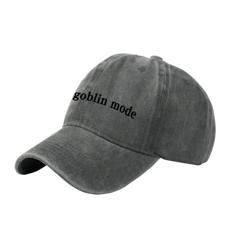 Cappellino da baseball regolabile ricamato Goblin Mode