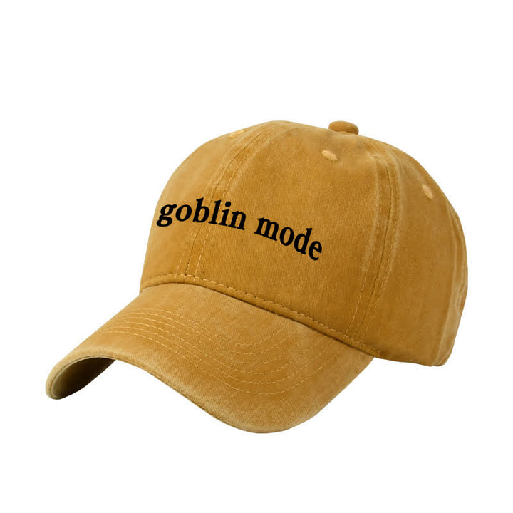 Cappellino da baseball regolabile ricamato Goblin Mode