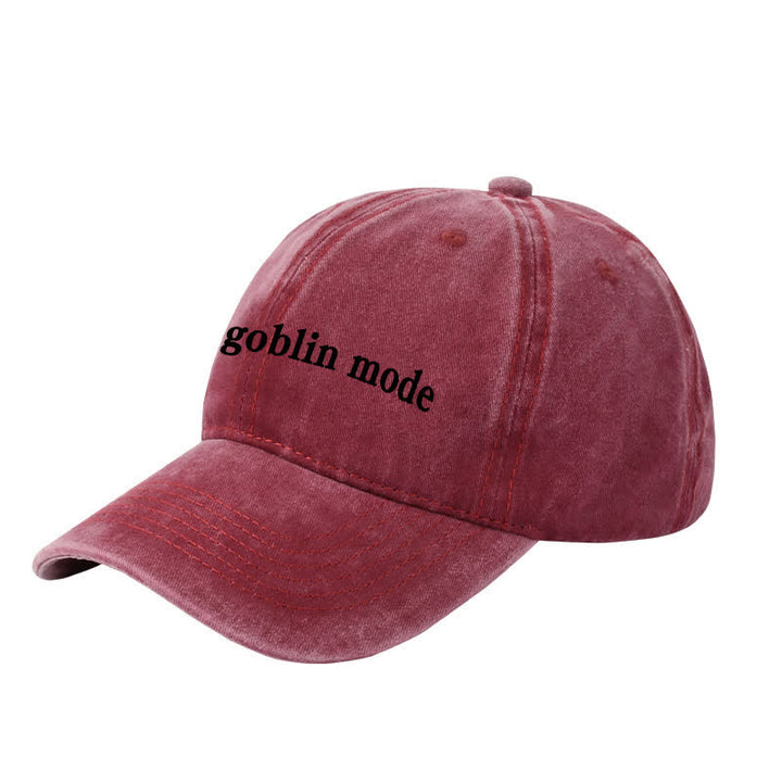 Cappellino da baseball regolabile ricamato Goblin Mode