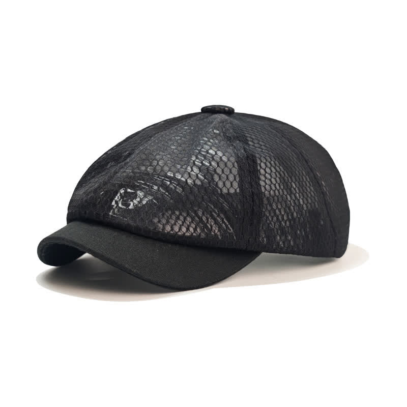 Cappello basco in rete traspirante semplice e tinta unita