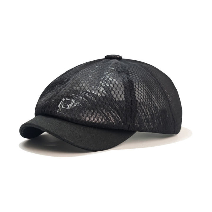 Cappello basco in rete traspirante semplice e tinta unita