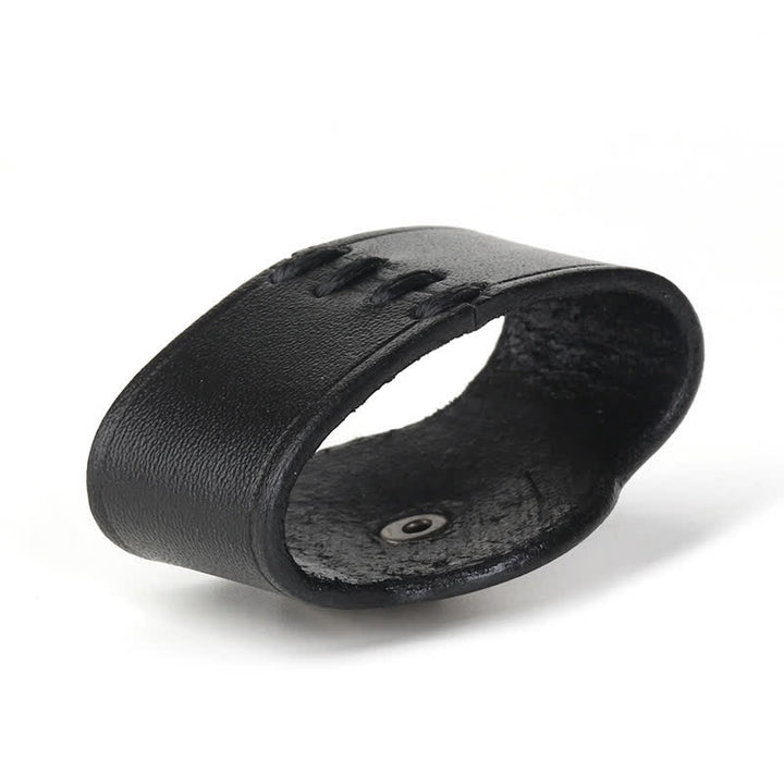 Anello di fissaggio per cintura in vera pelle con decorazione per la vita - image 2