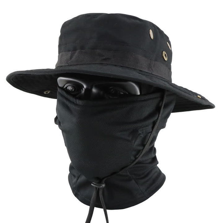 Cappello da pescatore tattico mimetico da uomo, 2 pezzi