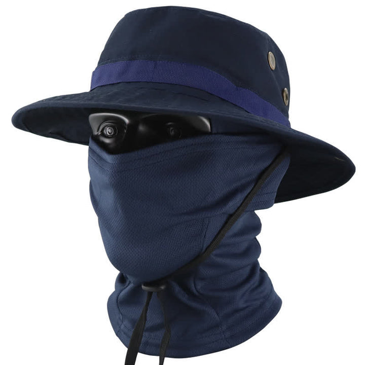 Cappello da pescatore tattico mimetico da uomo, 2 pezzi