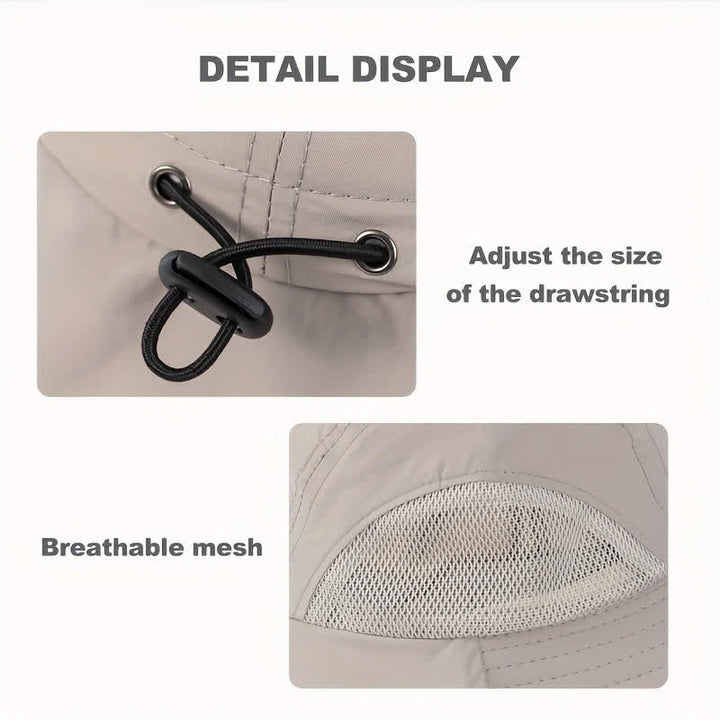 Cappello unisex anti-zanzare con protezione in rete