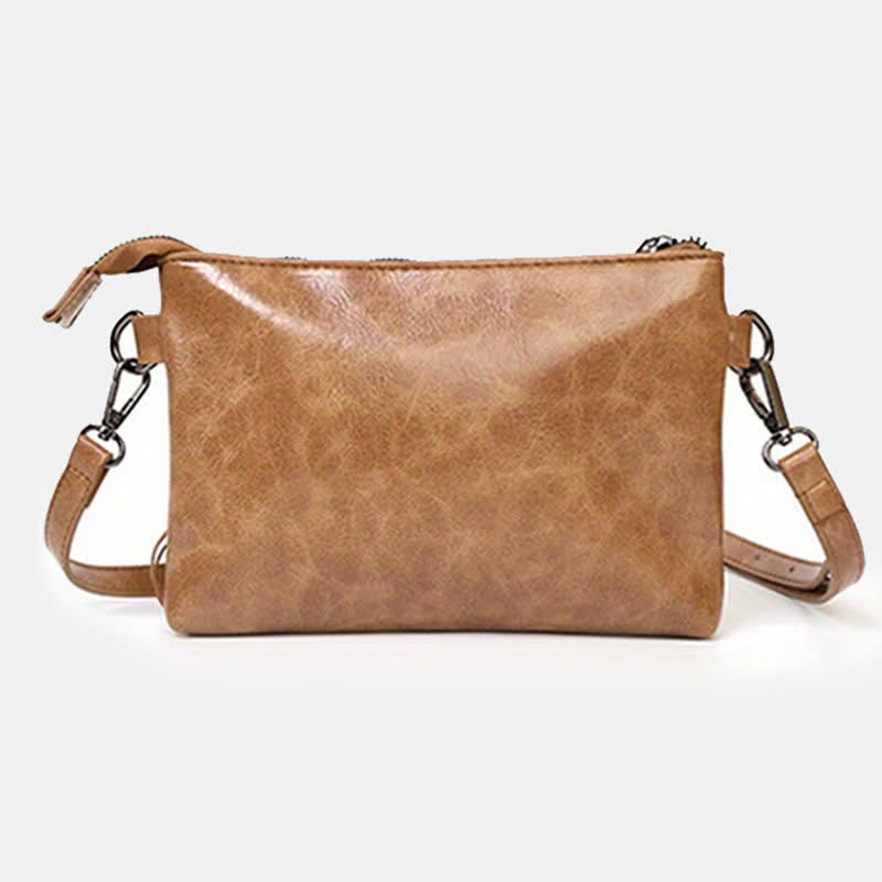 Borsa a tracolla da donna con frange azteche blu e motivo western