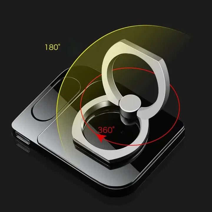Supporto per telefono quadrato con controllo touch e accendino elettrico ricaricabile