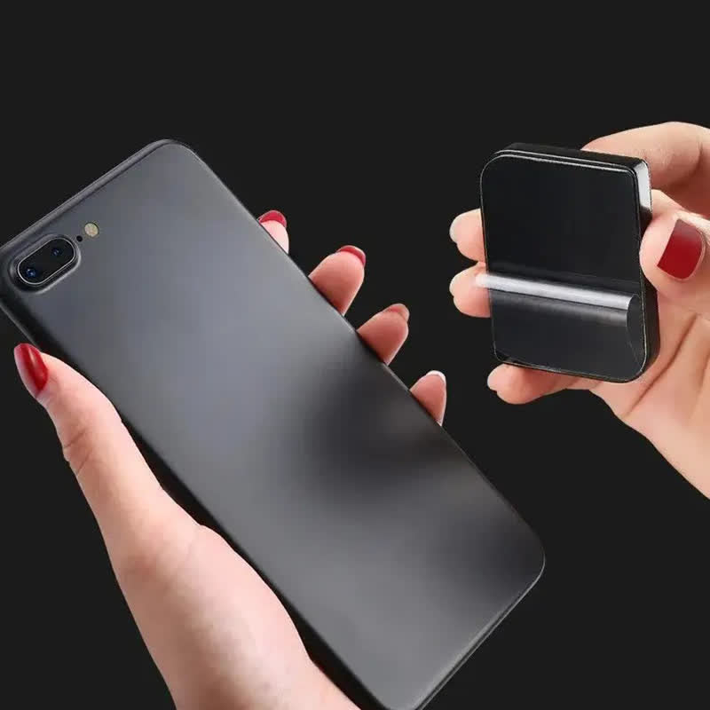Supporto per telefono quadrato con controllo touch e accendino elettrico ricaricabile