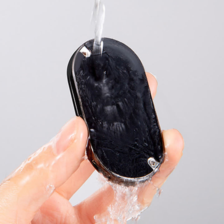 Porta telefono con fibbia ad anello, accendino elettrico ricaricabile Dragon Tiger