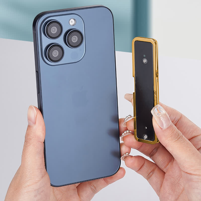 Porta telefono con anello a striscia lunga, accendino elettrico ricaricabile