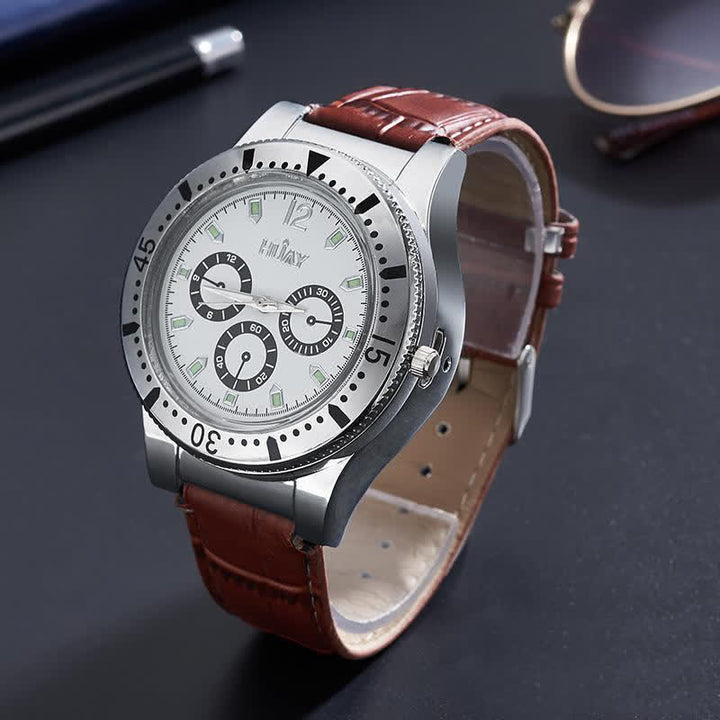 Accendino elettrico ricaricabile funzionale 2 in 1 per orologi