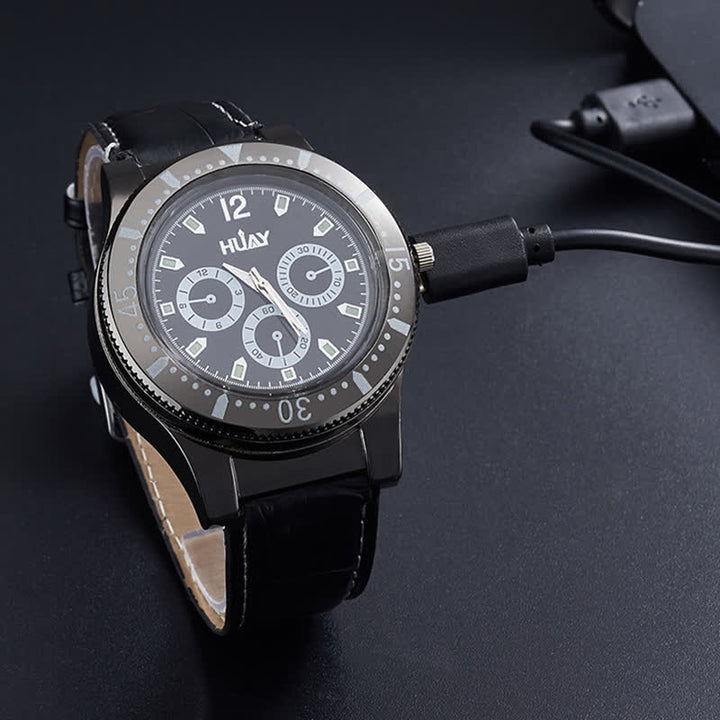 Accendino elettrico ricaricabile funzionale 2 in 1 per orologi
