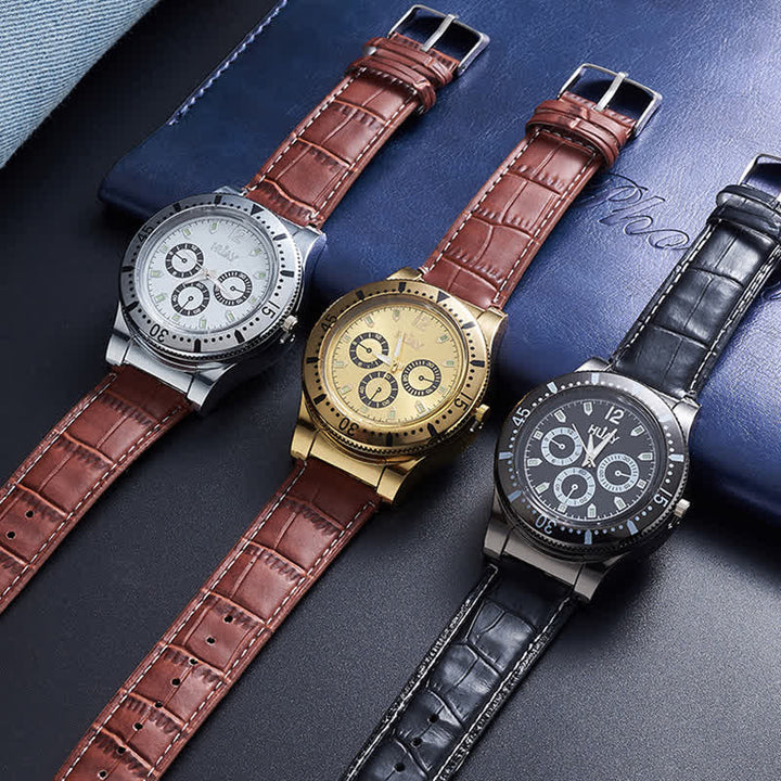 Accendino elettrico ricaricabile funzionale 2 in 1 per orologi