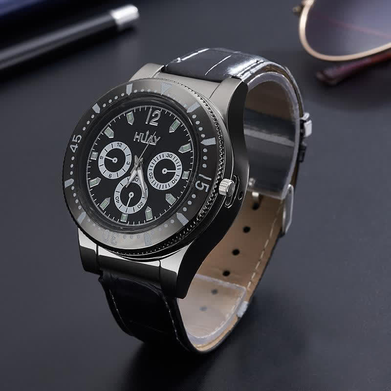 Accendino elettrico ricaricabile funzionale 2 in 1 per orologi - Nero - image 2