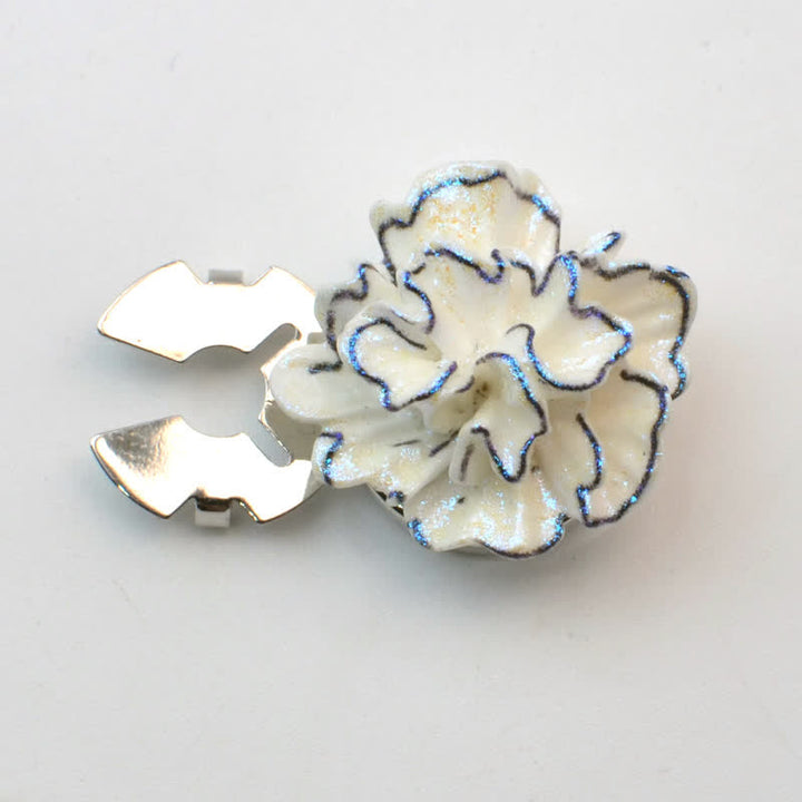 1 paio di copribottoni per camicia a scatto a forma di gufo con mini perle - Avorio - image 13