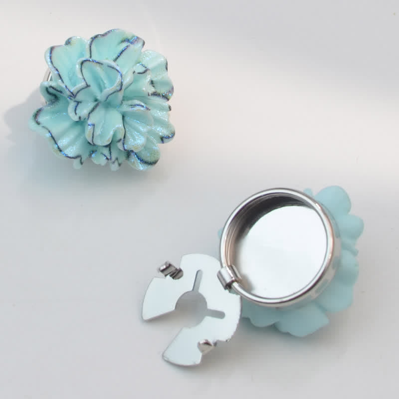 1 paio di copribottoni per camicia a scatto a forma di gufo con mini perle