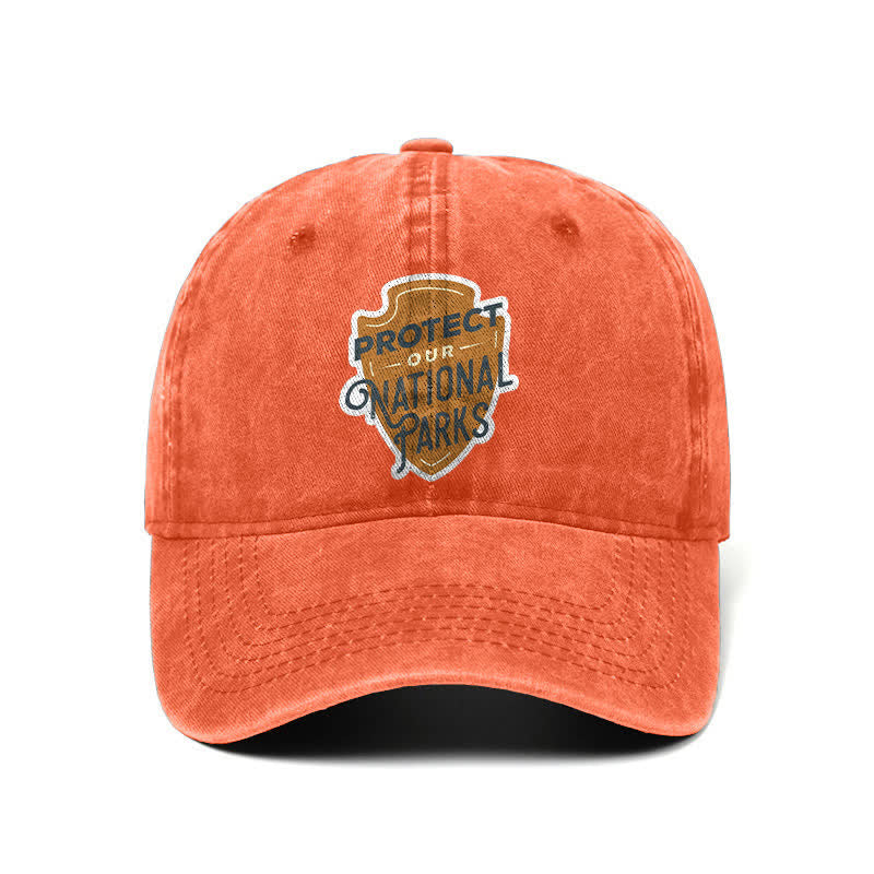Cappellino da baseball regolabile Camping Protect Our National Parks