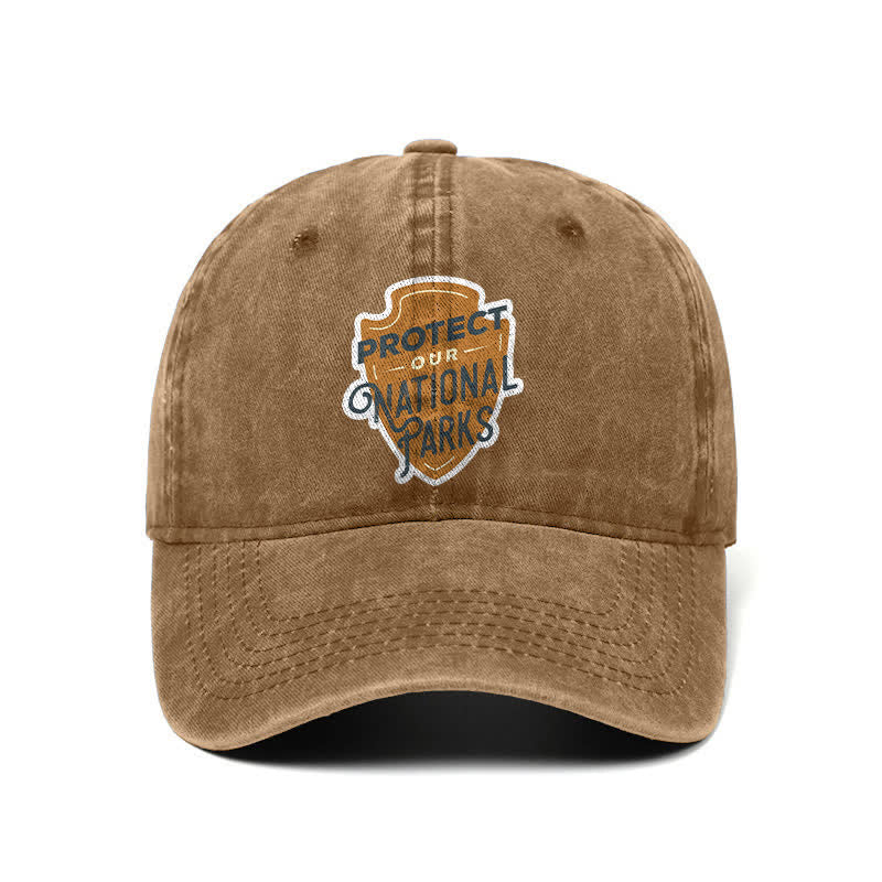 Cappellino da baseball regolabile Camping Protect Our National Parks