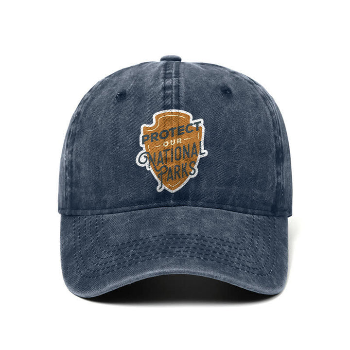 Cappellino da baseball regolabile Camping Protect Our National Parks