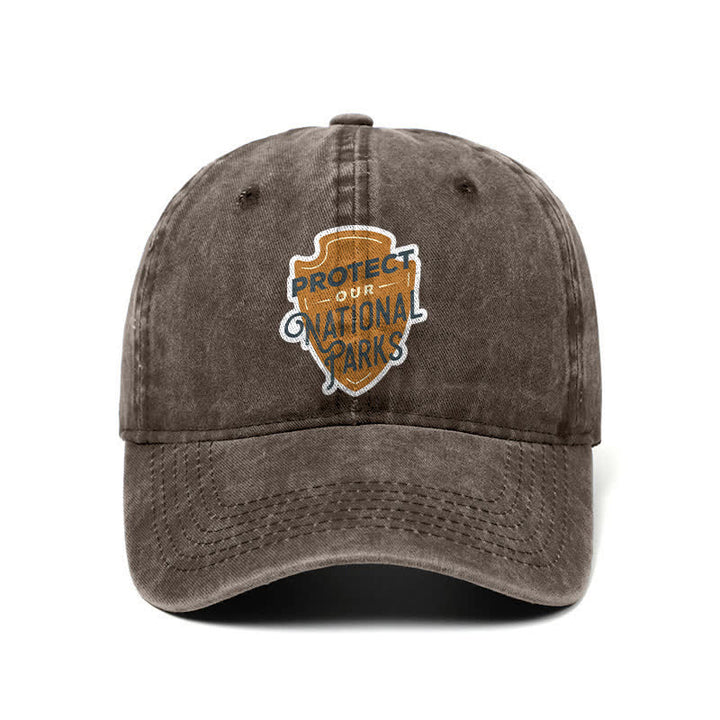 Cappellino da baseball regolabile Camping Protect Our National Parks