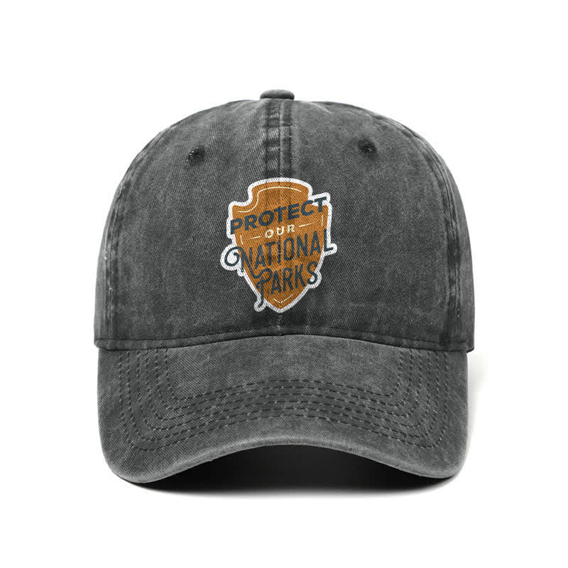 Cappellino da baseball regolabile Camping Protect Our National Parks