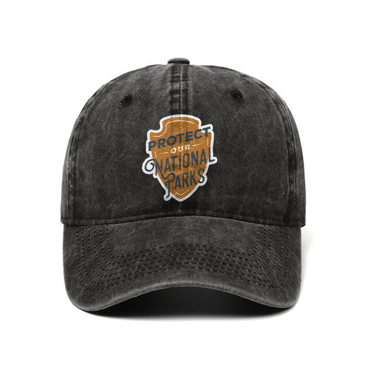 Cappellino da baseball regolabile Camping Protect Our National Parks