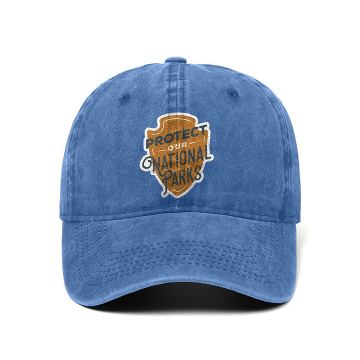 Cappellino da baseball regolabile Camping Protect Our National Parks