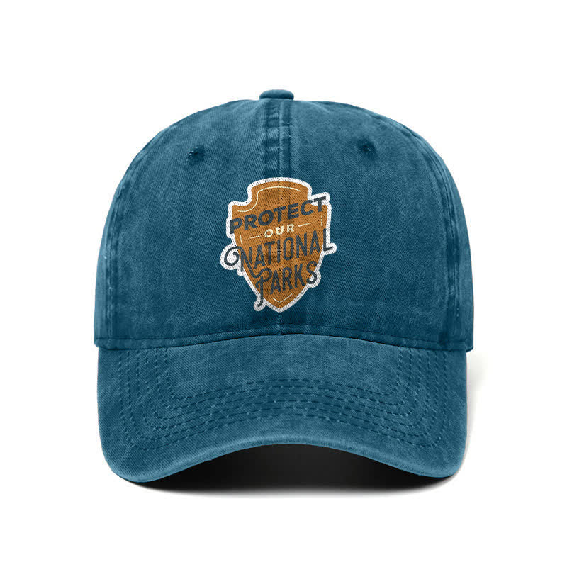 Cappellino da baseball regolabile Camping Protect Our National Parks