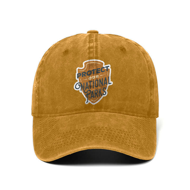 Cappellino da baseball regolabile Camping Protect Our National Parks