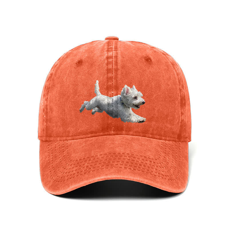 Cappellino da baseball regolabile per amanti dei cani West Highland White Terrier
